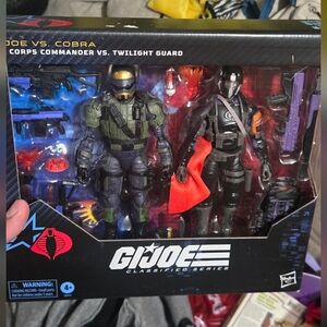 Hasbro G.I. Joe vs. Cobra Action Figure Set - Green and Black